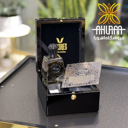خرید ادکلن مردانه فیکورس لاکچری بلک FIKORES LUXURY BLACK از گالری اهورا -